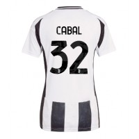 Camisa de time de futebol Juventus Juan Cabal #32 Replicas 1º Equipamento Feminina 2024-25 Manga Curta